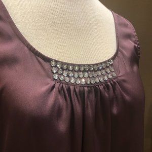 Sleeveless Ann Taylor Factory Top with Jewels